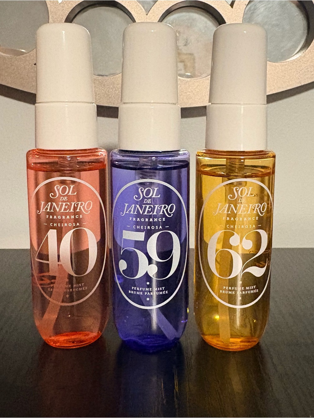Sol de Janeiro Trio Fragrance Mists - Orange, Red, Purple